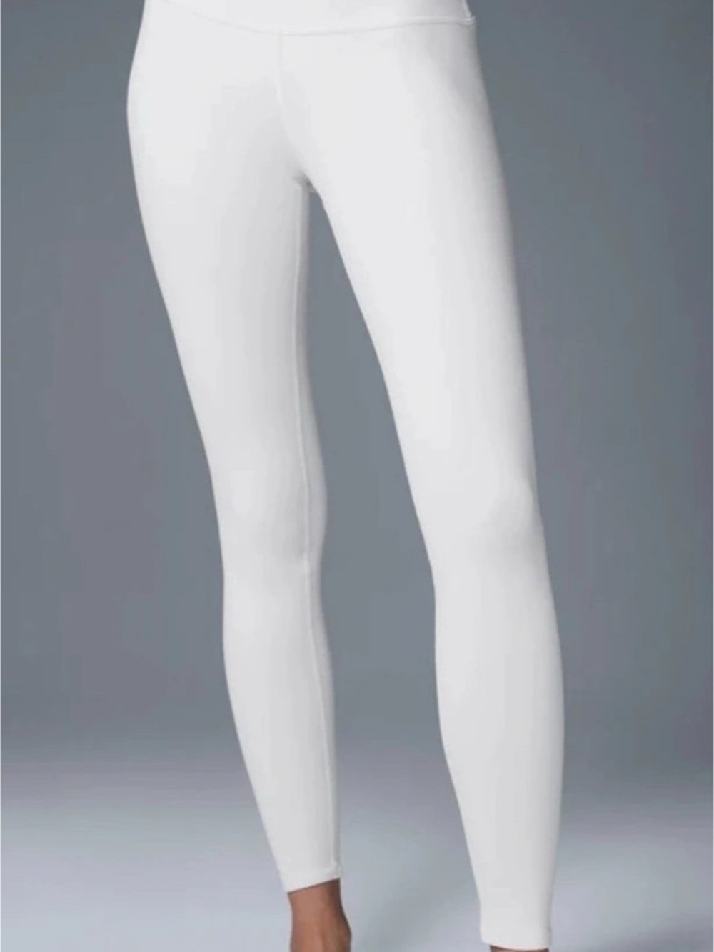 Alo Yoga Airbrush Legging Airbrush Leggings in White Size Large NWT R44